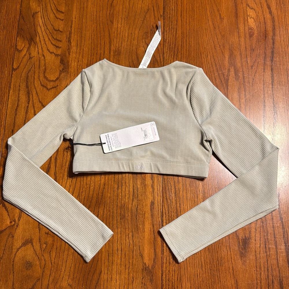 Alo Yoga Ribbed Define Long Sleeve - Picture 7 of 7